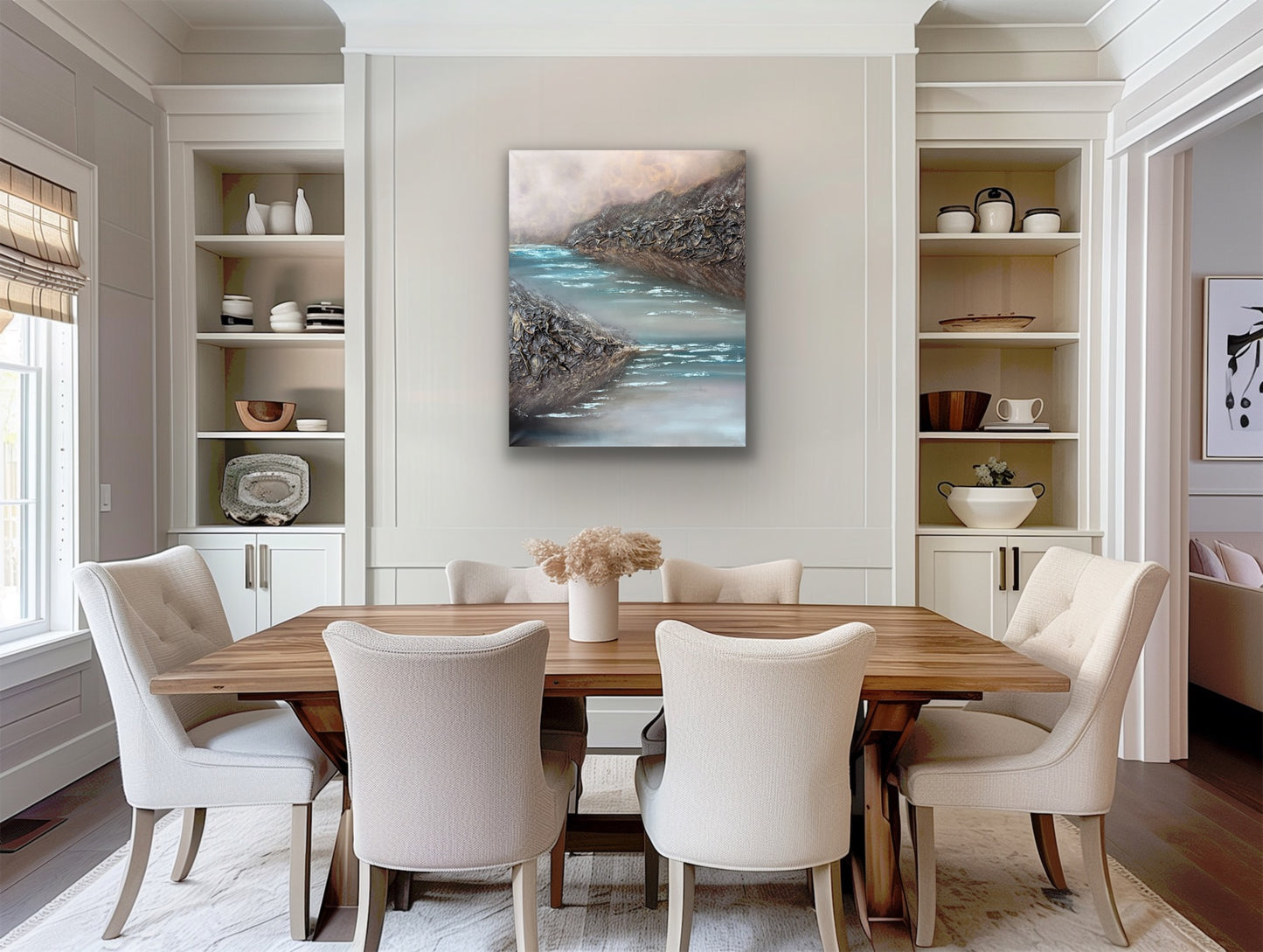 Confluence - Winter | 100 x 80 cm