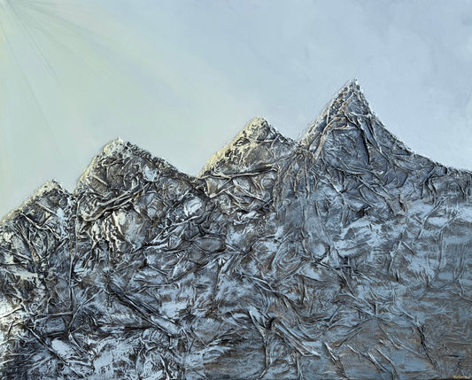 Summit Gleam | 80 x 100 cm