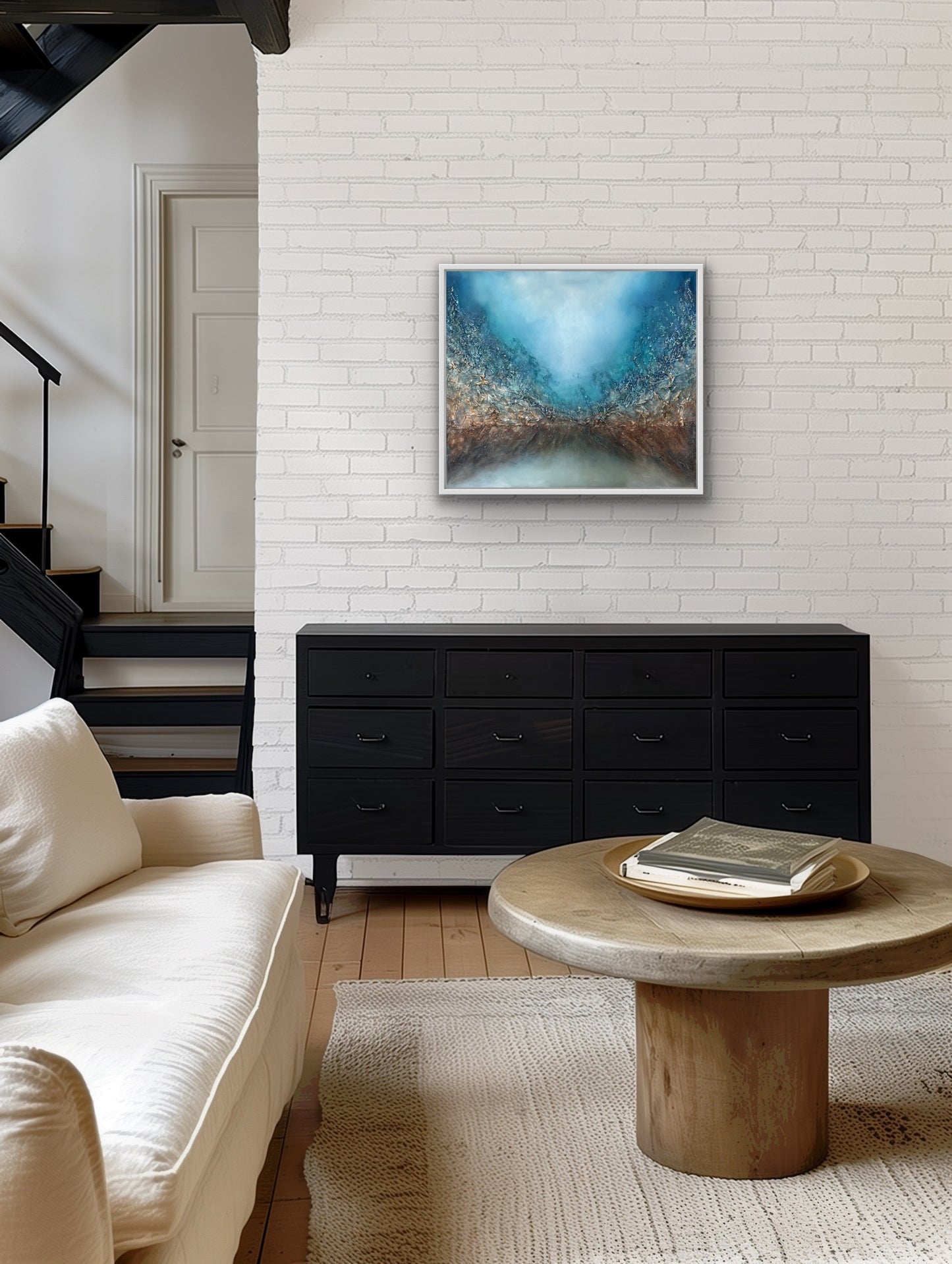 Echoes Beneath | 70 x 80 cm