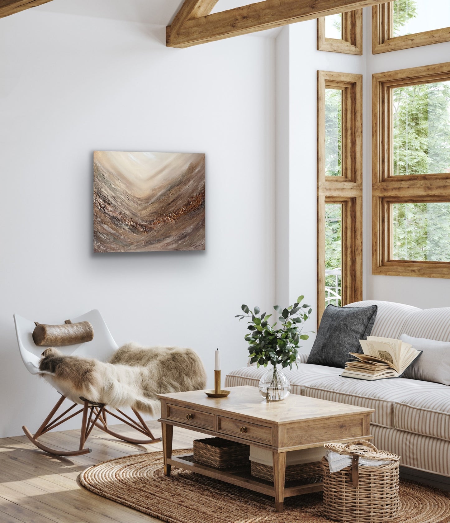 Pathways Within | 80 x 100 cm