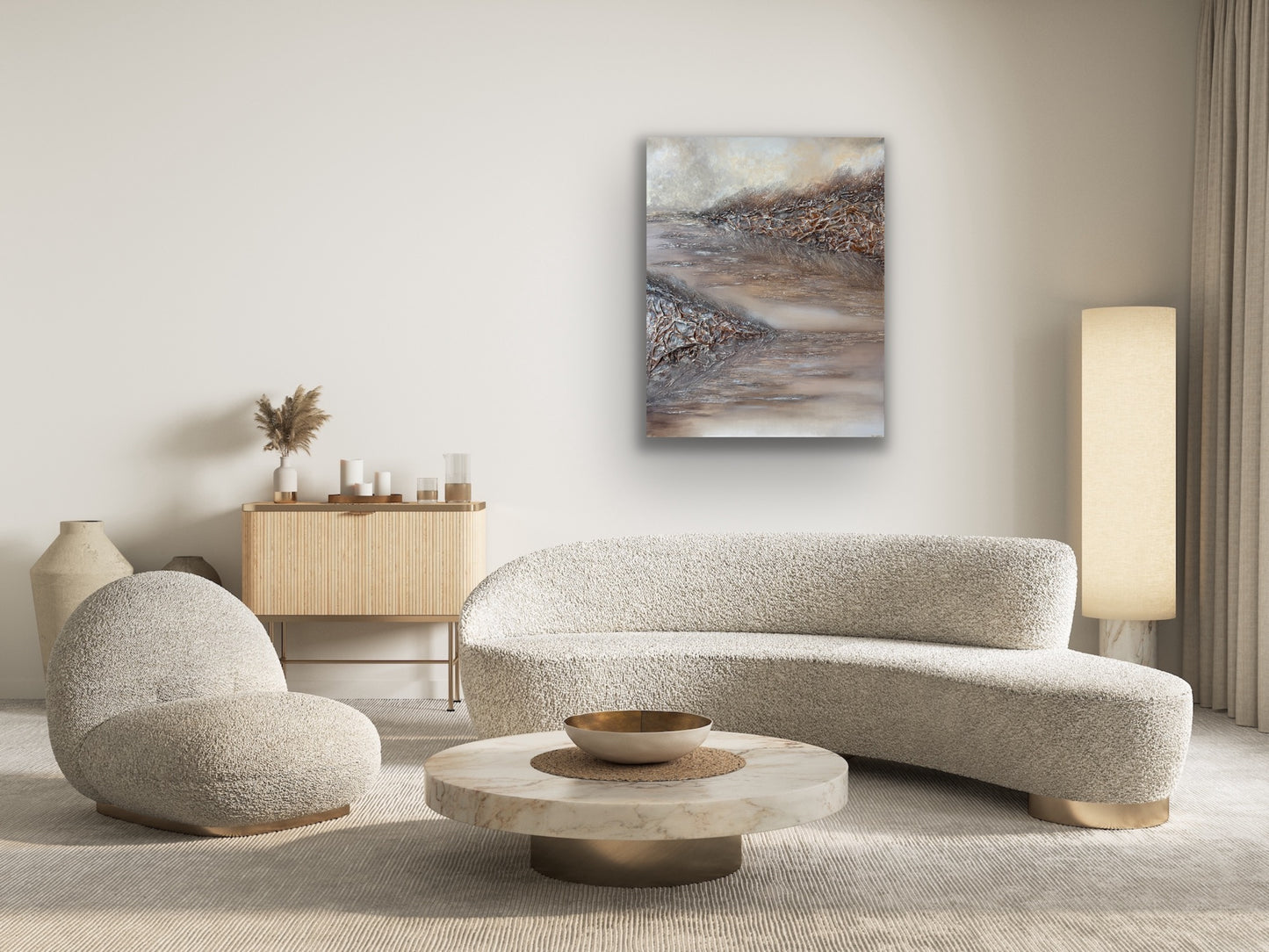 Confluence - Fall | 100 x 80 cm