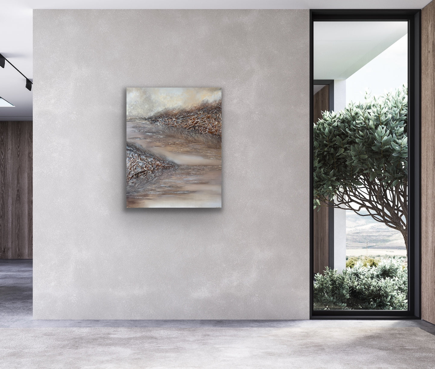 Confluence - Fall | 100 x 80 cm