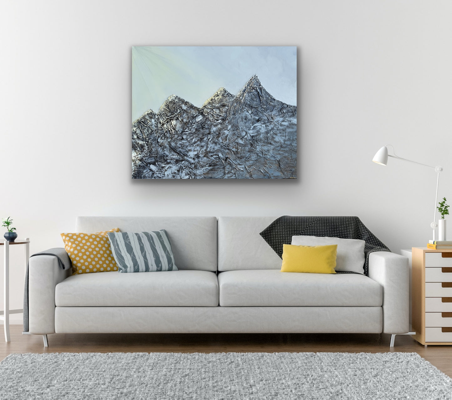 Summit Gleam | 80 x 100 cm