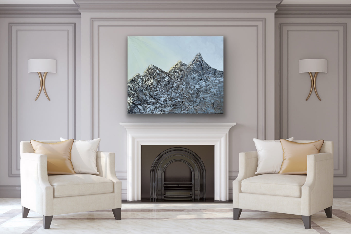 Summit Gleam | 80 x 100 cm