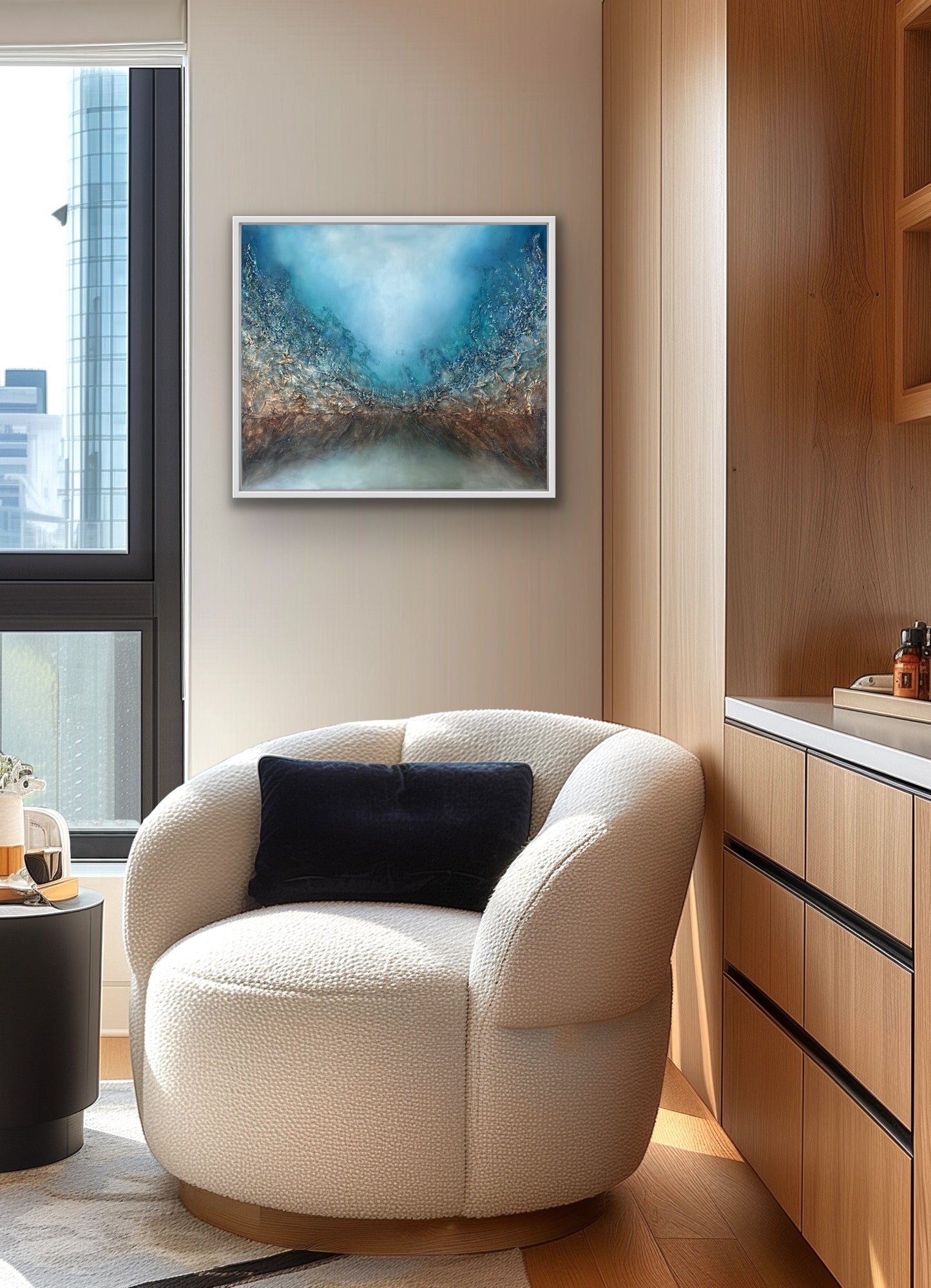 Echoes Beneath | 70 x 80 cm