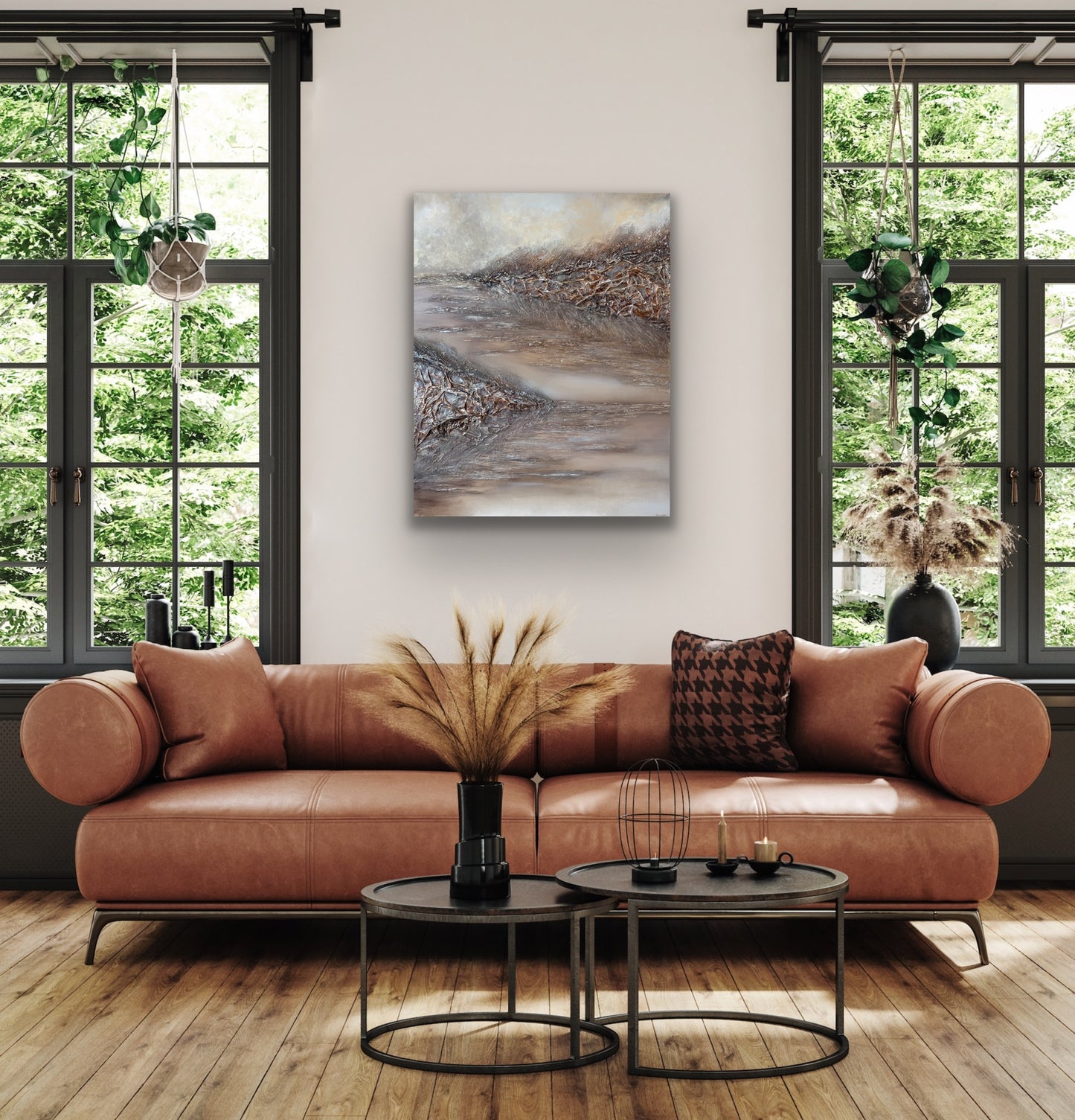 Confluence - Fall | 100 x 80 cm