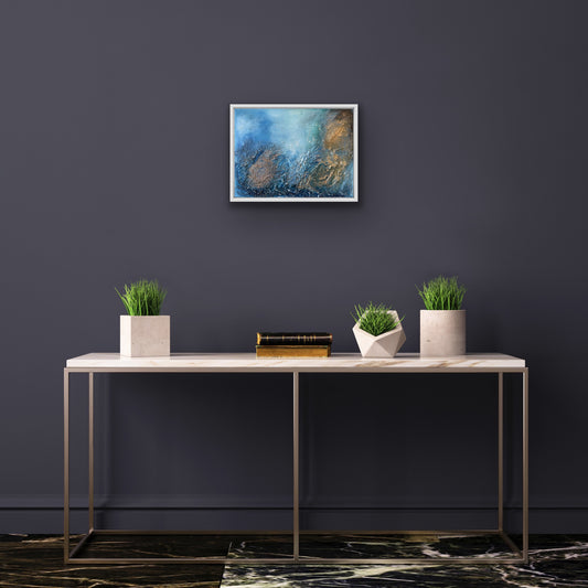 Original oil painting abstract artwork