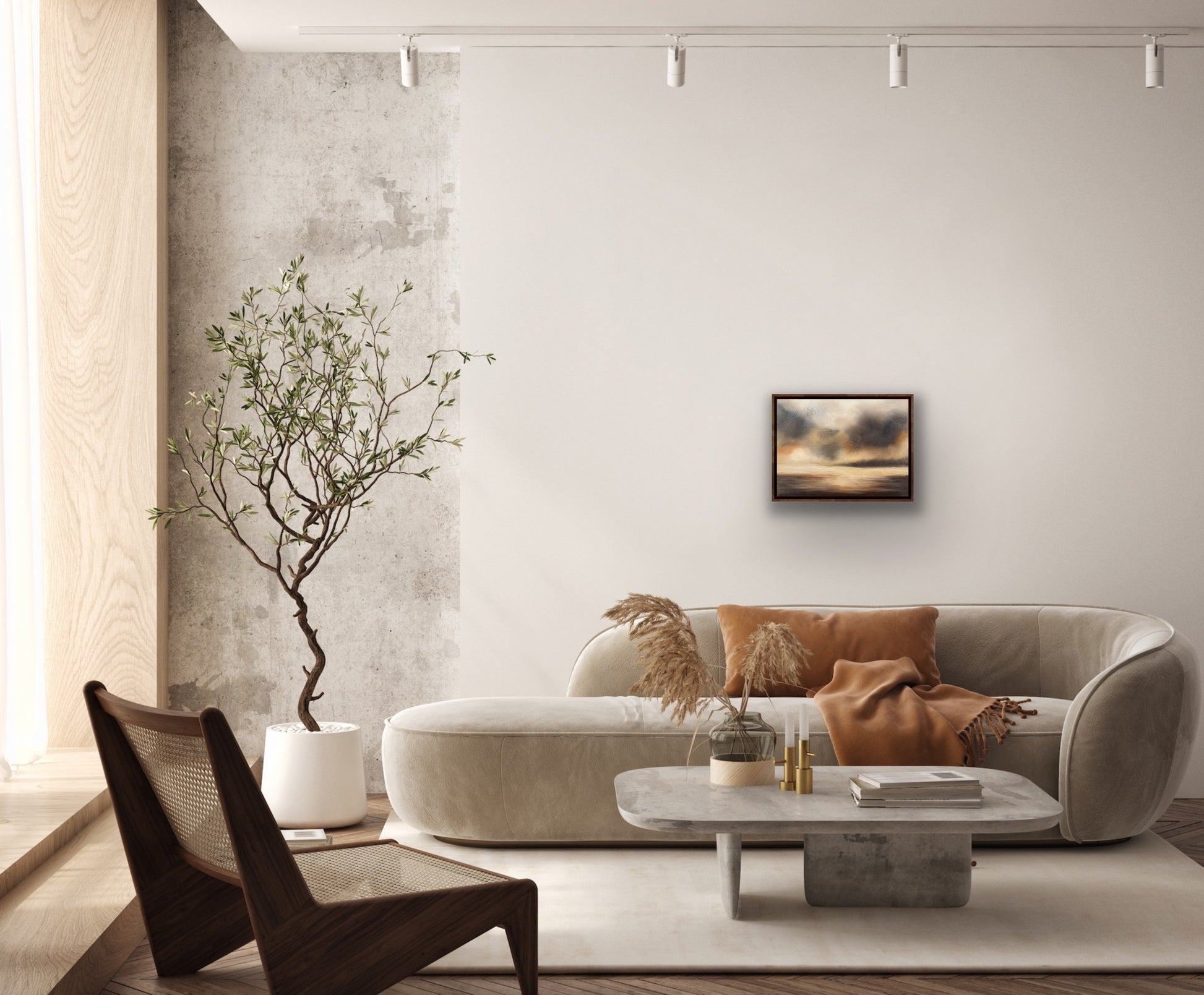 Original oil painting abstract artwork