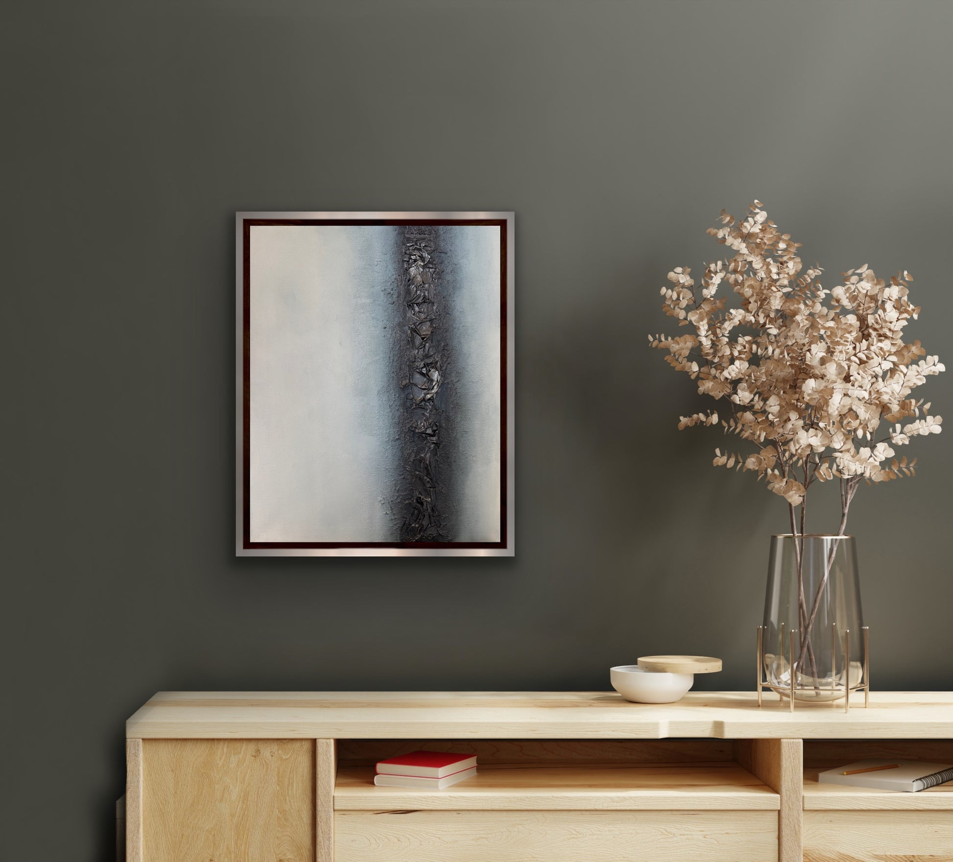 Original oil painting abstract artwork