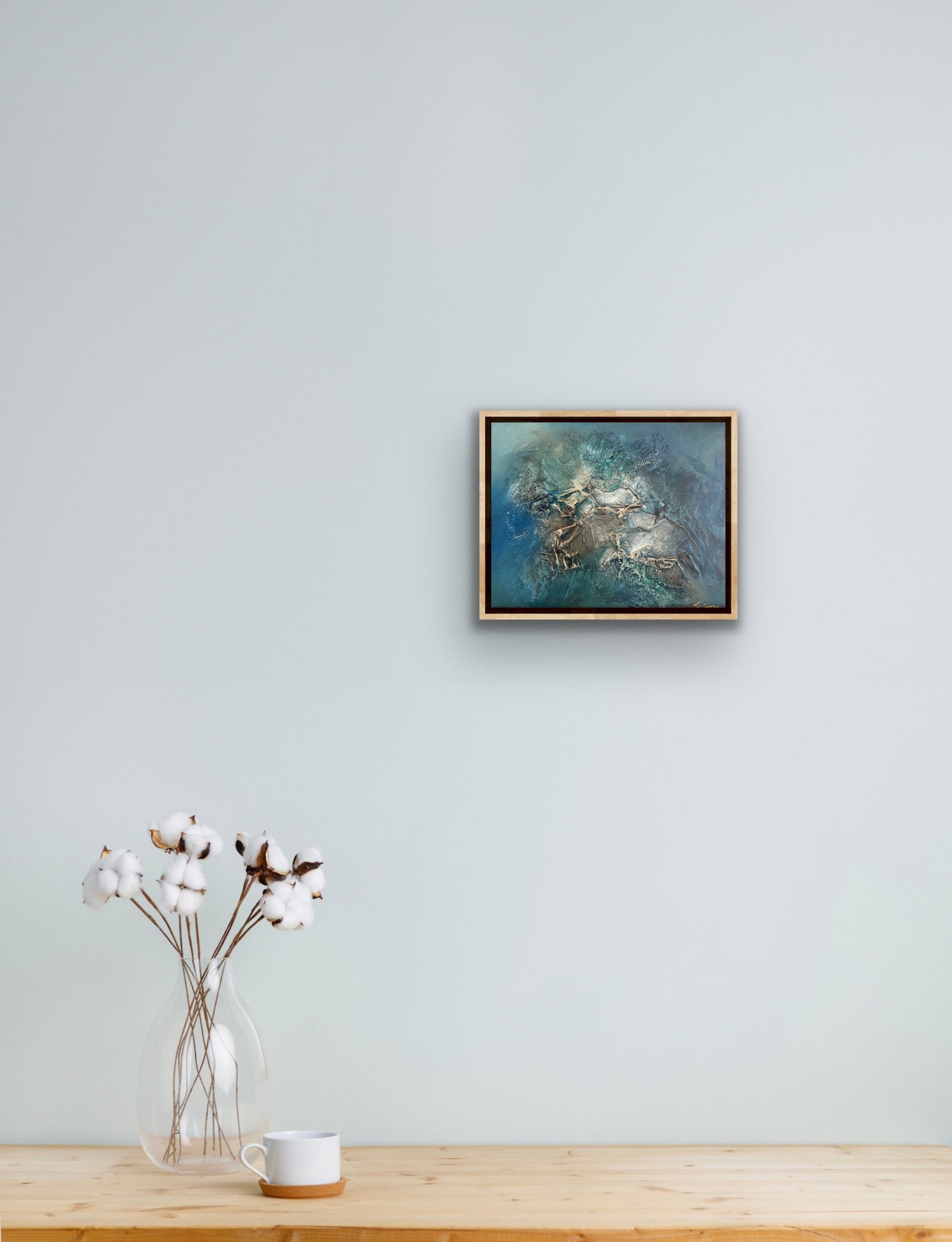 Original oil painting abstract artwork