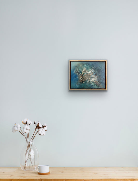 Original oil painting abstract artwork