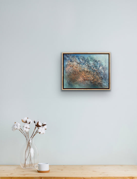 Original oil painting abstract artwork