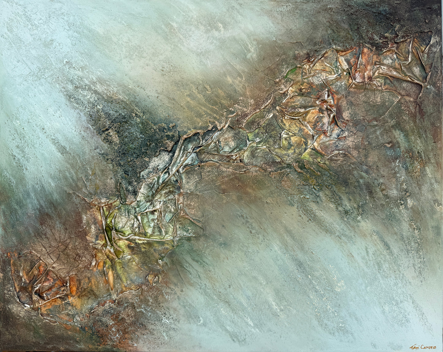 Fault line | Framed & Mounted Print