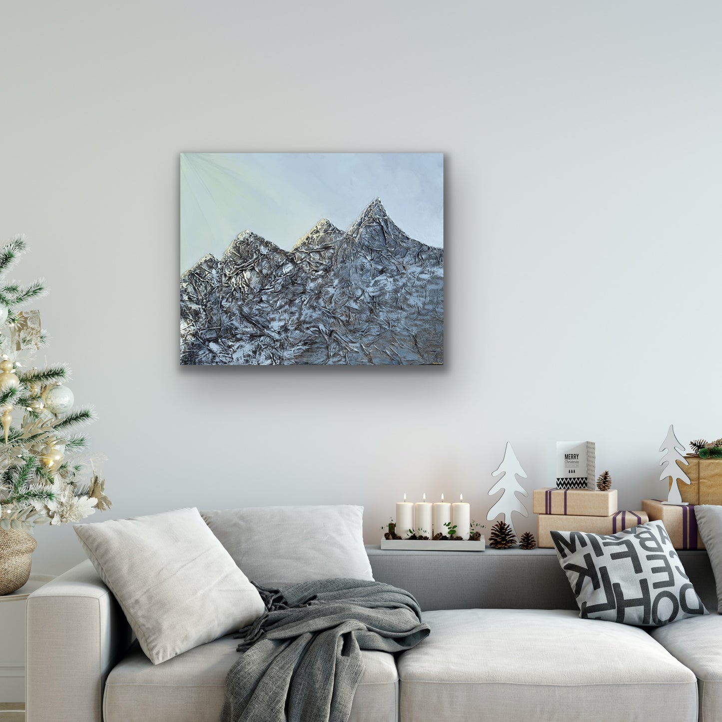 Summit Gleam | 80 x 100 cm