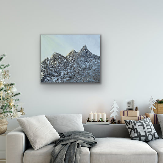 Summit Gleam | 80 x 100 cm