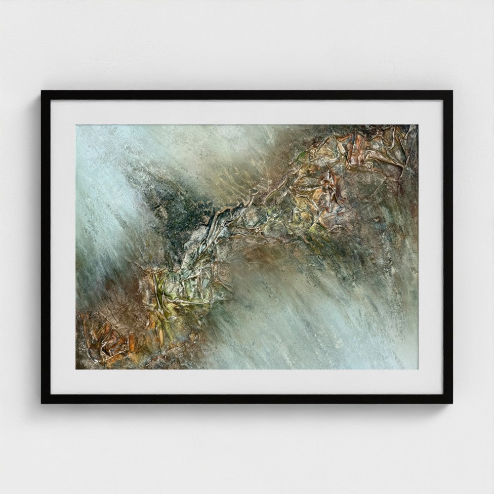 Fault line | Framed & Mounted Print