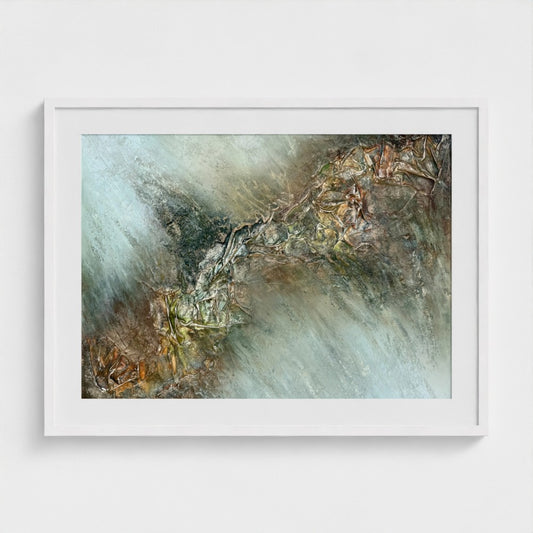 Fault line | Framed & Mounted Print
